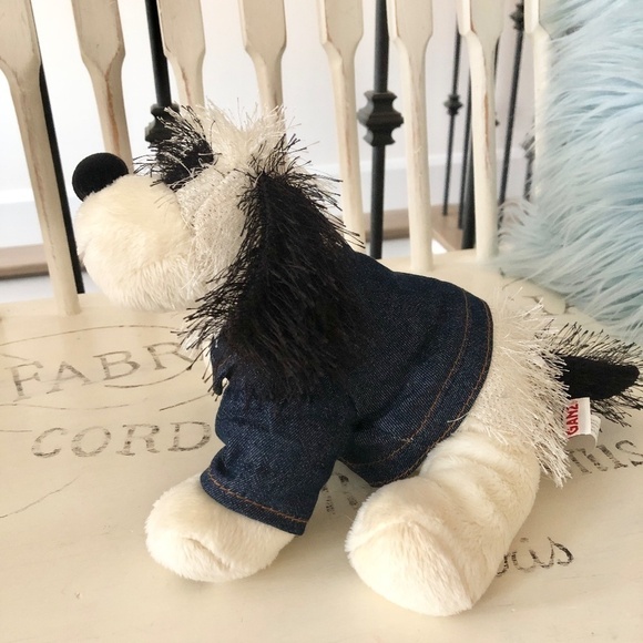 Webkinz Black & White Cheeky Dog Ganz Stuffed Toy, Good Condition - Picture 2 of 12